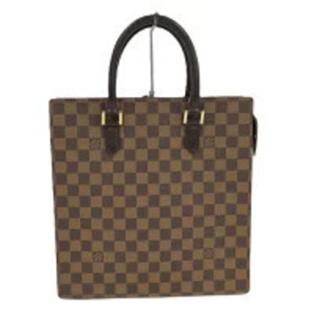LOUIS VUITTON Venice Tote Bag Damier Ebene Brown